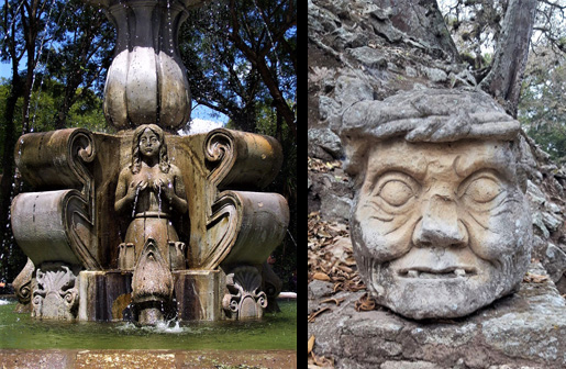 Mermaid Fountain in Antigua