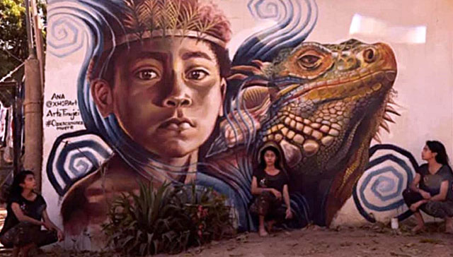 Mural by Argentinian Girls