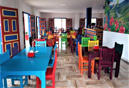Colourful Cafe