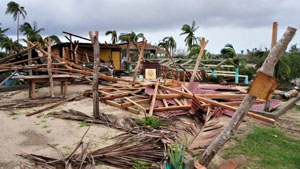 Hurricane Agatha Damage