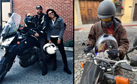 Biker Friends ~And Covid Cat