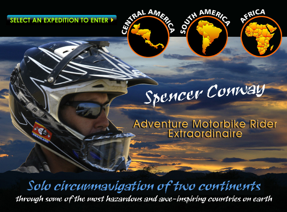 Spencer Conway - Adventure Motorbike Rider