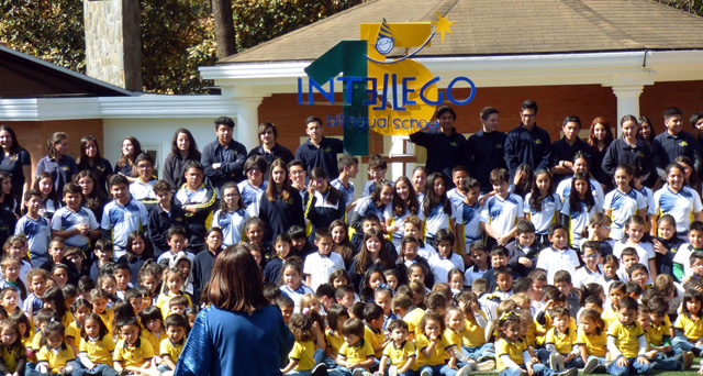Pupils At Intellego School