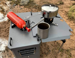 Metal Mule Camping Table