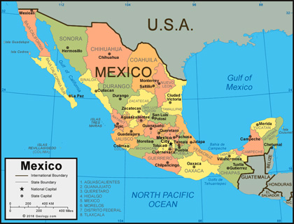 Mexican Map