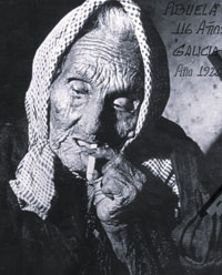 Old Woman Smoking