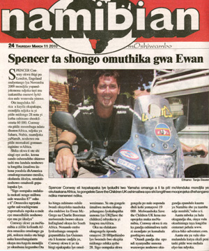 Hungarian article at The Namibian