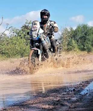 Riding Through The River