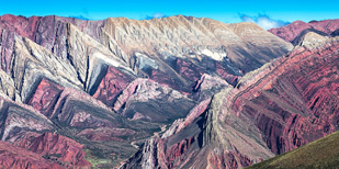 Multi-coloured Mountains