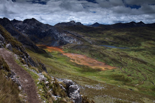 Foothills in the Andes, Peru