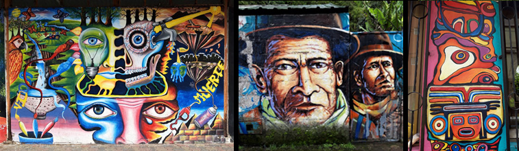 Street Art In Equador