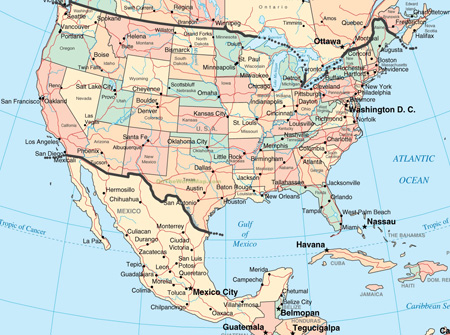 USA and Mexico