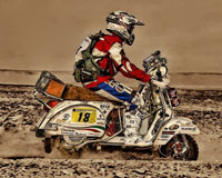 Vespa In Action