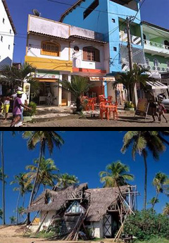 Colourful Dwellings In Brazil