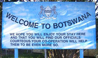 Welcome To Botswana