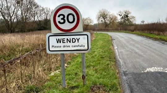Wendy Sign